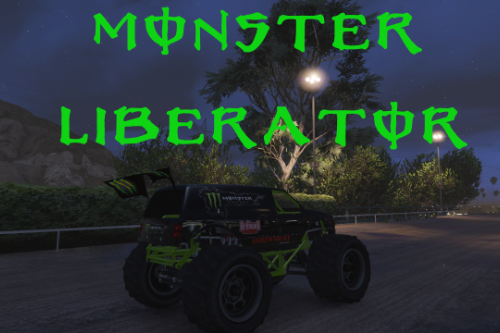Monster Energy Paintjob for Liberator